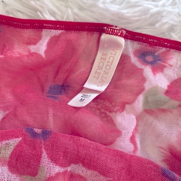 Vintage Y2K Victoria’s Secret poppies micro mesh bikini cut panties - Picture 4 of 5